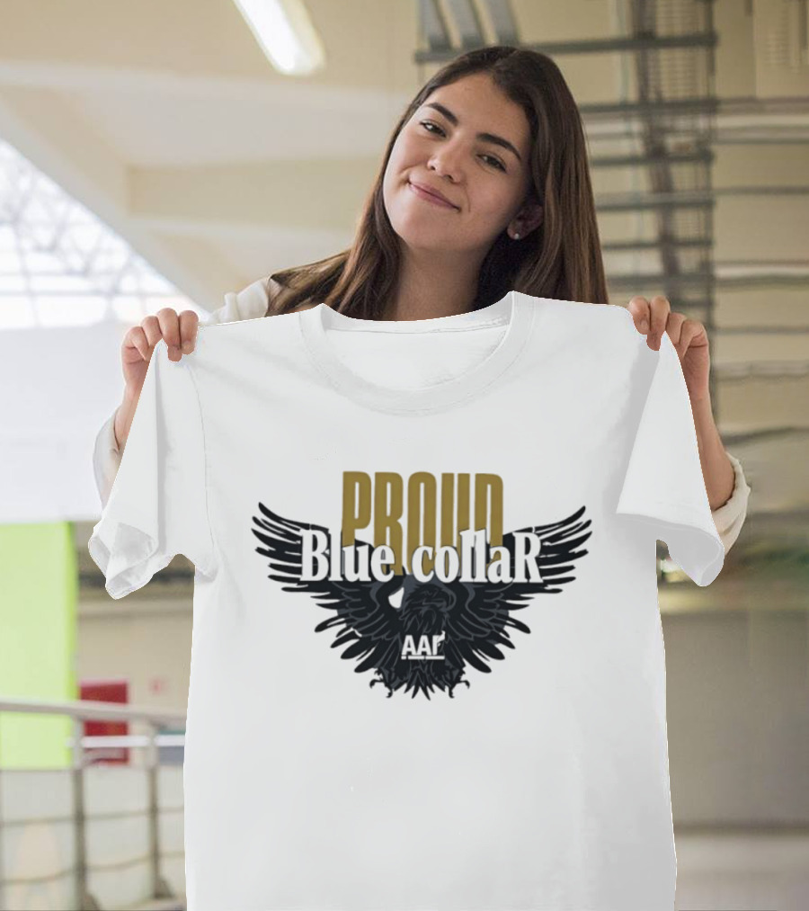 Proud Blue Collar AAF Eagle Worker T-Shirt