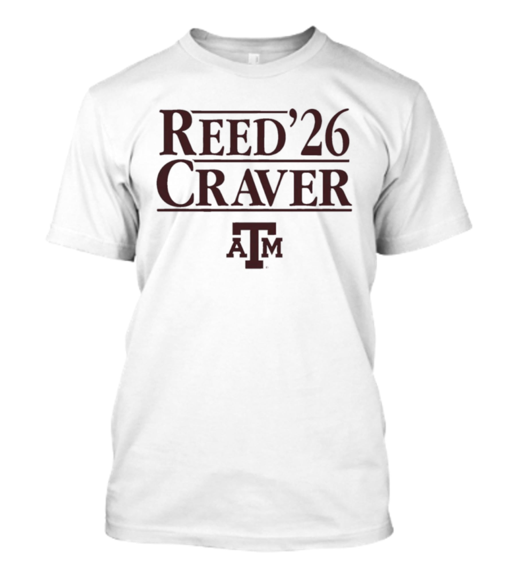 Reed '26 Craver Texas A&M Football ATM T-Shirt