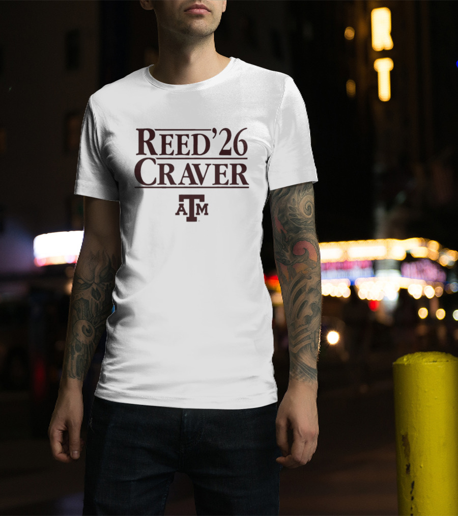 Reed '26 Craver Texas A&M Football ATM T-Shirt