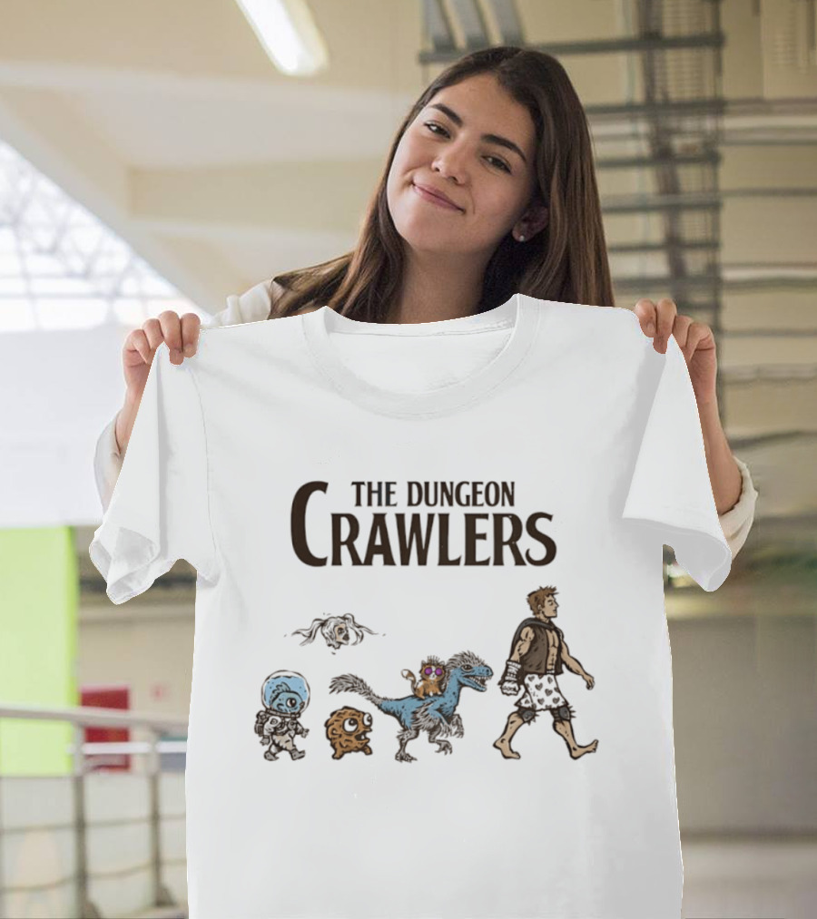 The Dungeon Crawlers Adventure Creatures And Characters T-Shirt