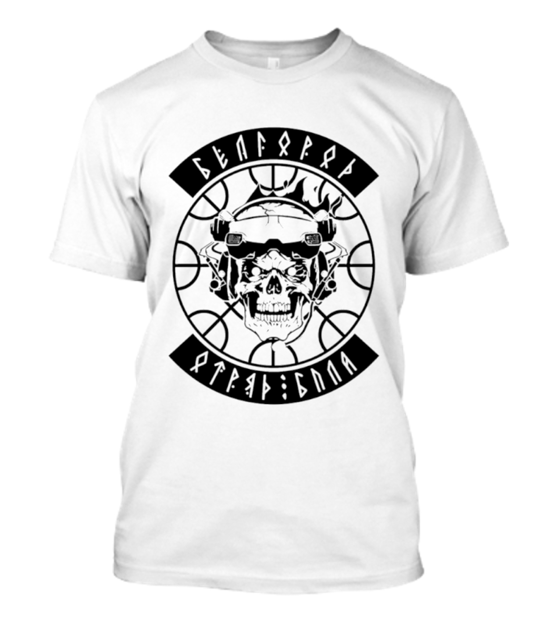 Belgorod UAV Squad Skull Tactical Military Skull T-Shirt