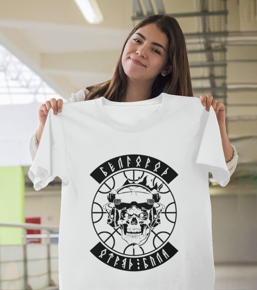 Belgorod UAV Squad Skull Tactical Military Skull T-Shirt