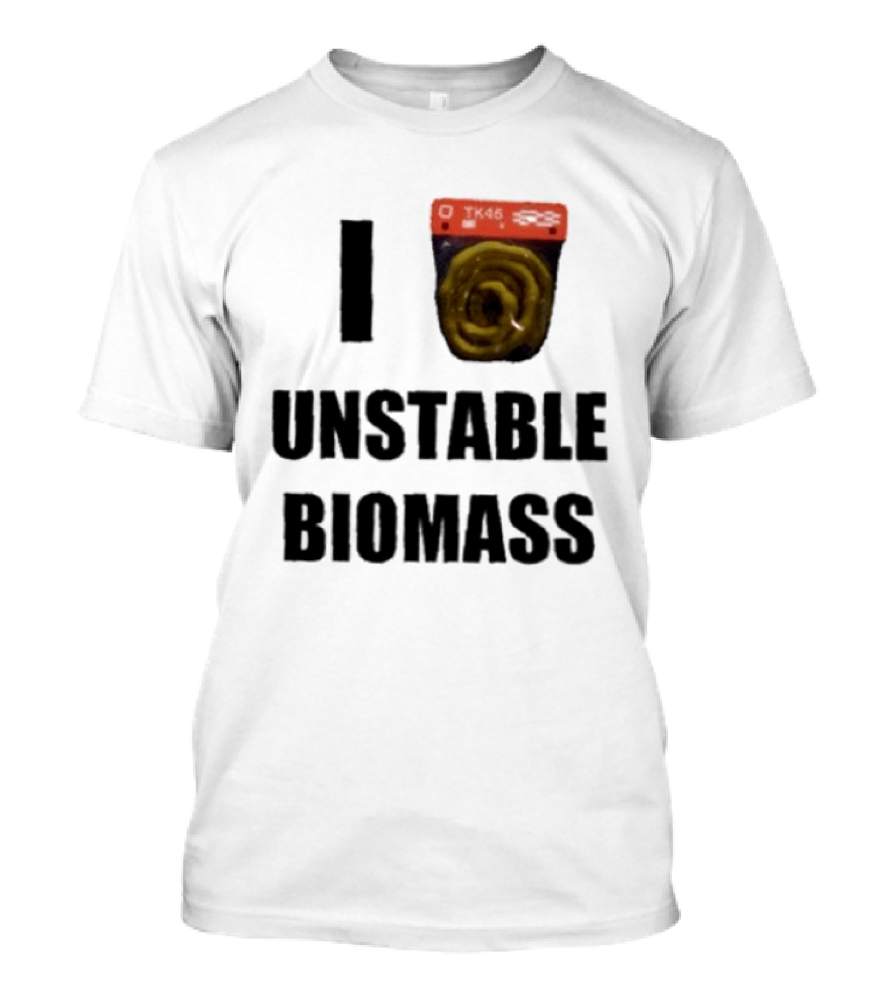 I Love Unstable Biomass TK45 Sci Fi Laboratory T-Shirt