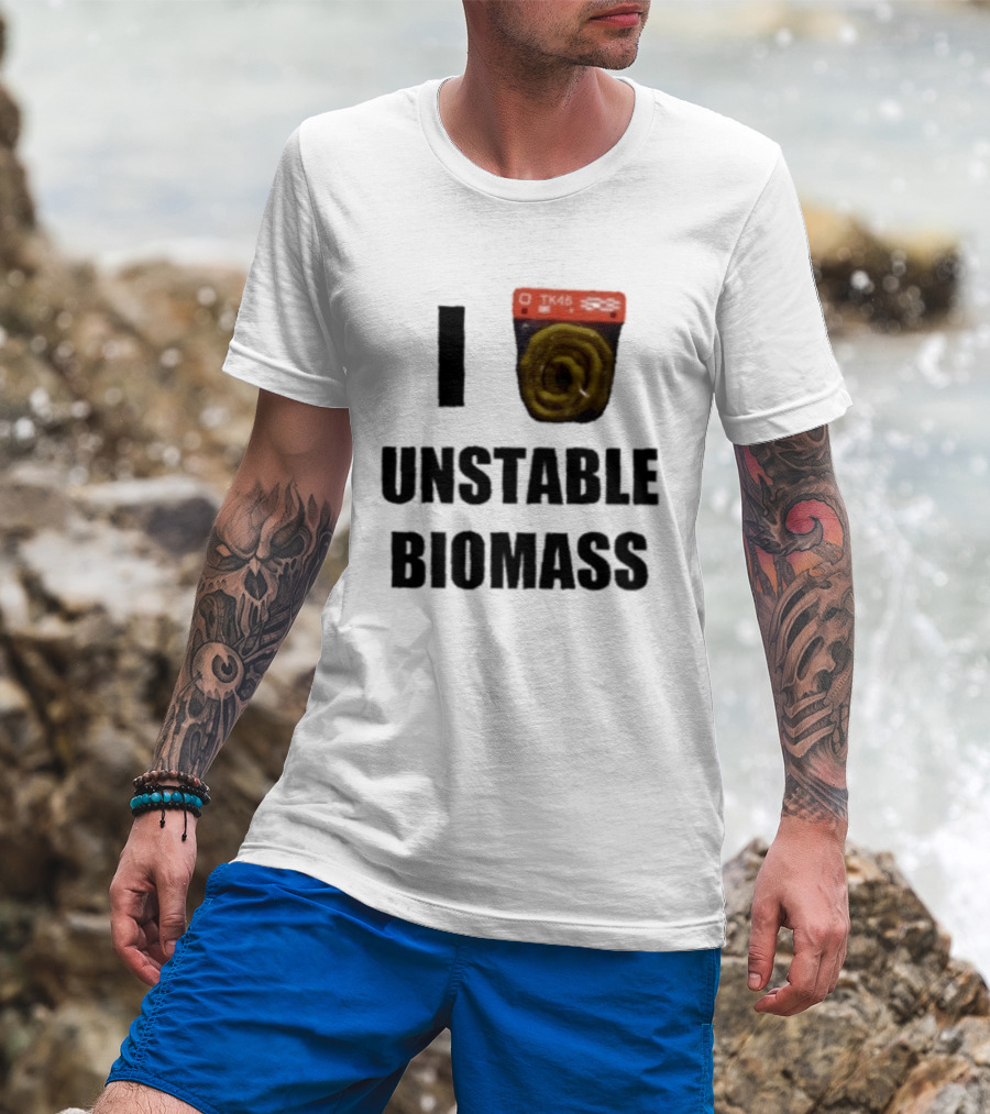 I Love Unstable Biomass TK45 Sci Fi Laboratory T-Shirt