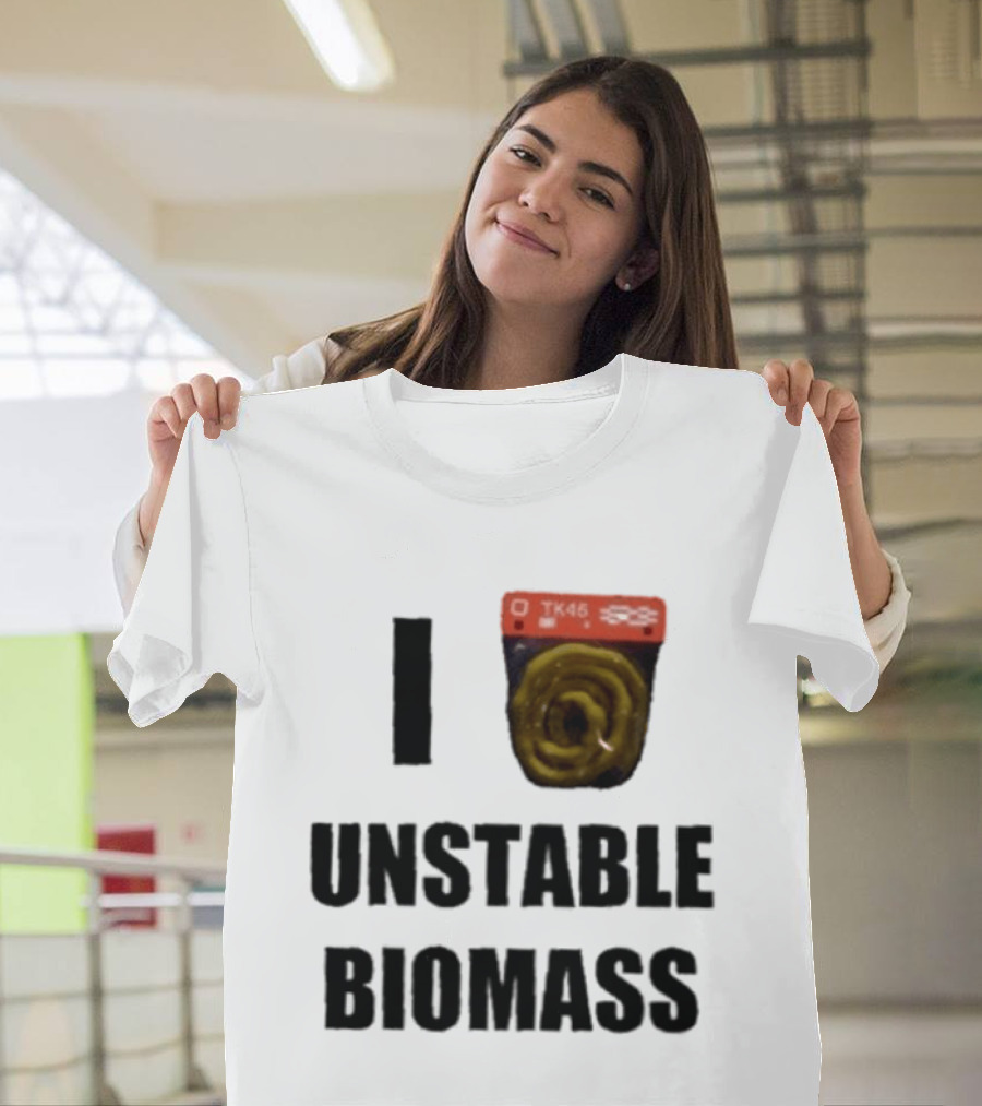 I Love Unstable Biomass TK45 Sci Fi Laboratory T-Shirt