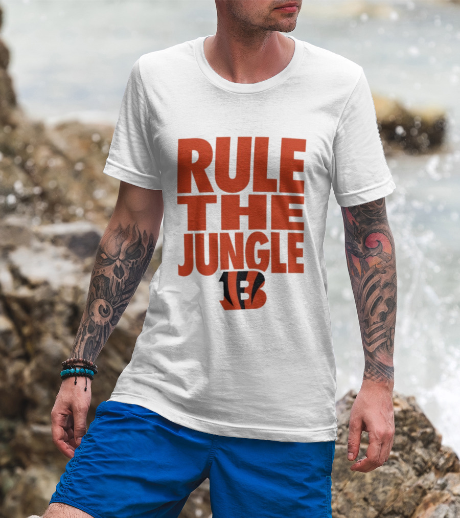 Cincinnati Bengals Rule The Jungle Bengals B T-Shirt