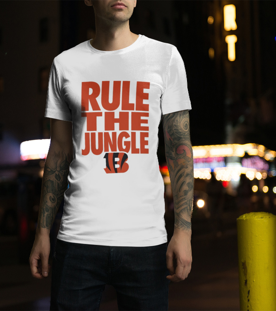 Cincinnati Bengals Rule The Jungle Bengals B T-Shirt