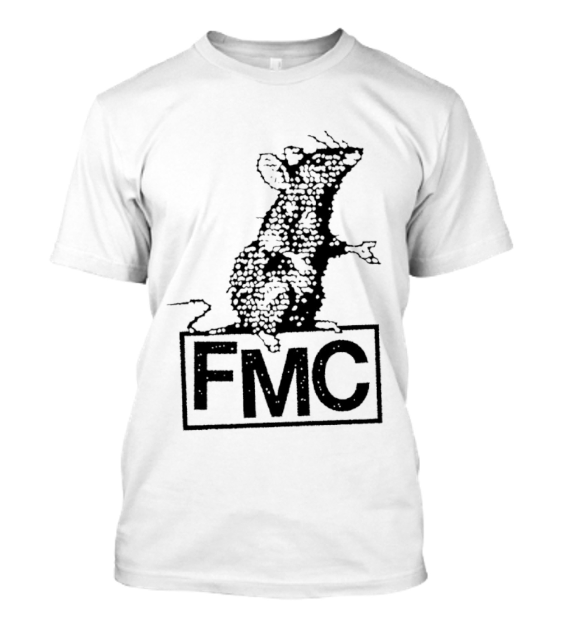 FMC Rat Rodent Sketch Drawing T-Shirt