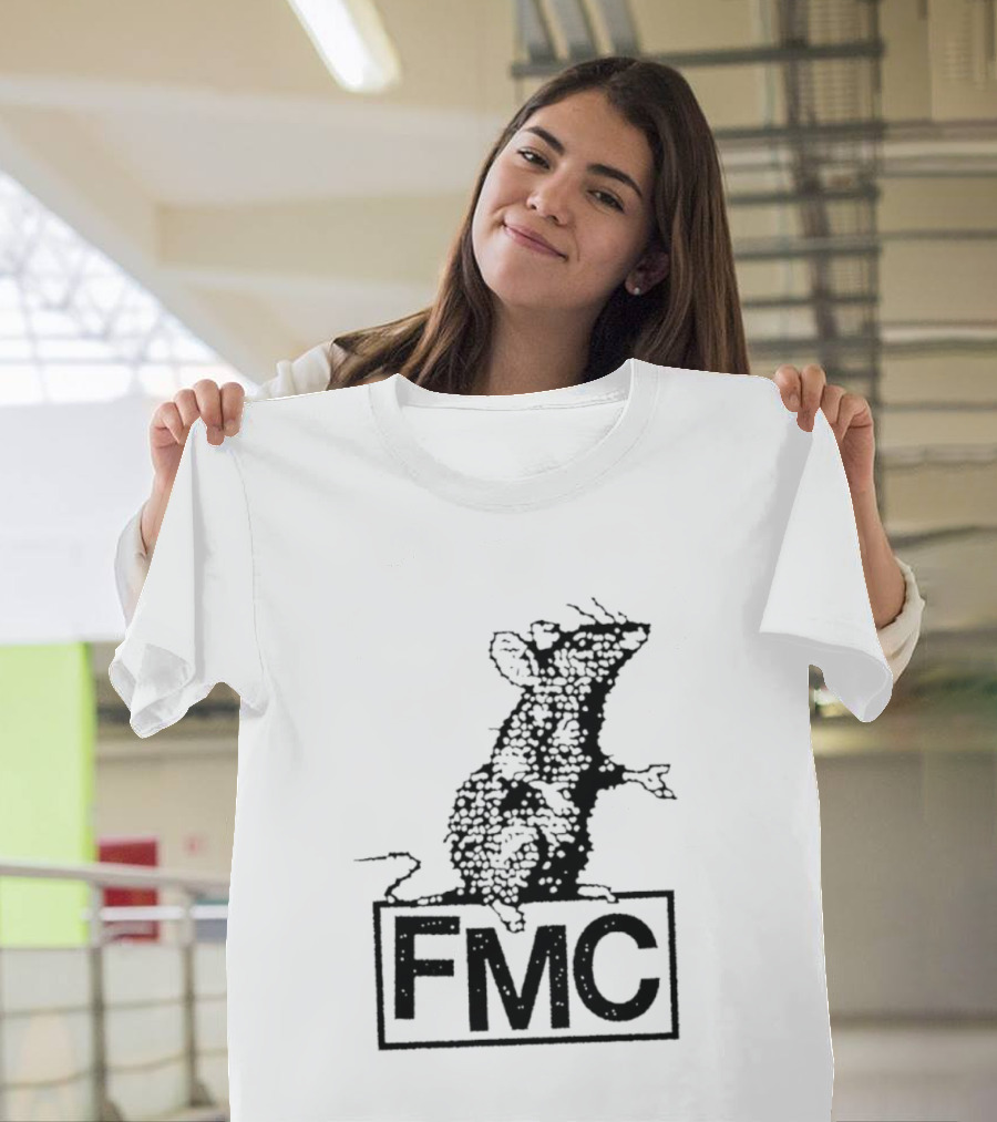 FMC Rat Rodent Sketch Drawing T-Shirt