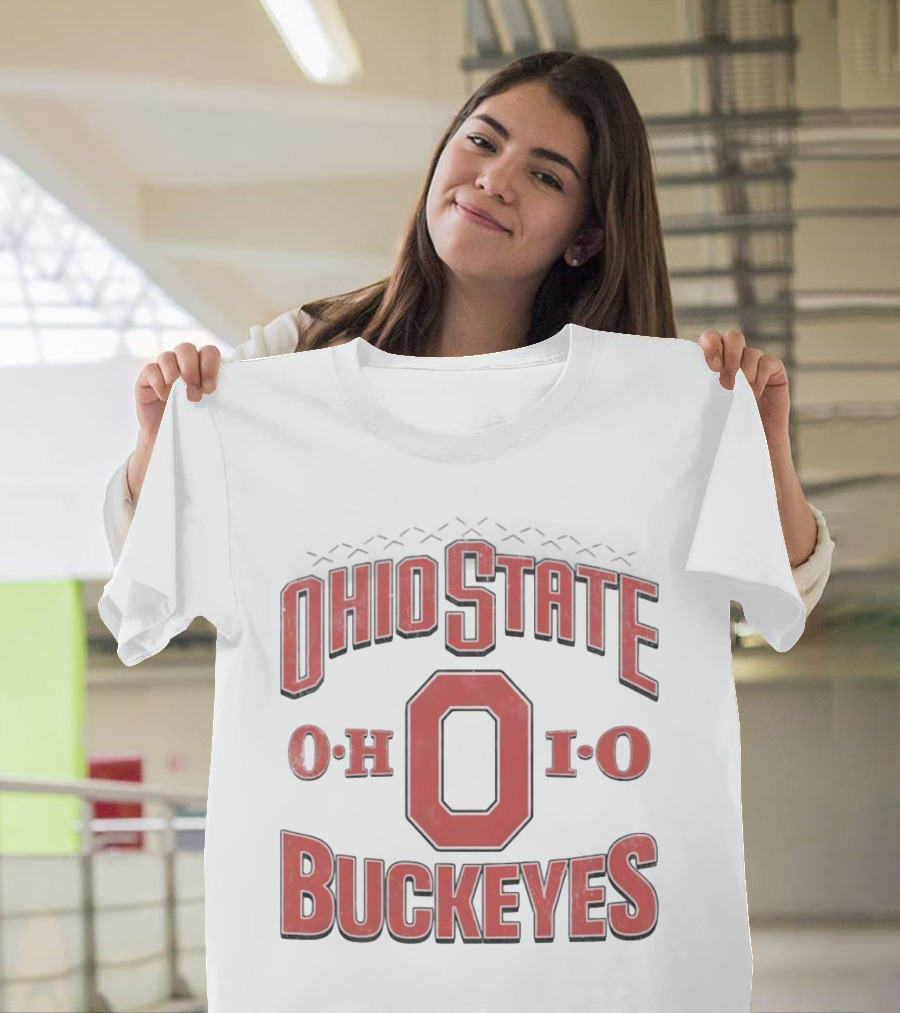 Ohio State Buckeyes College Football Ohio O Logo Buckeyes Fan Gear T-Shirt
