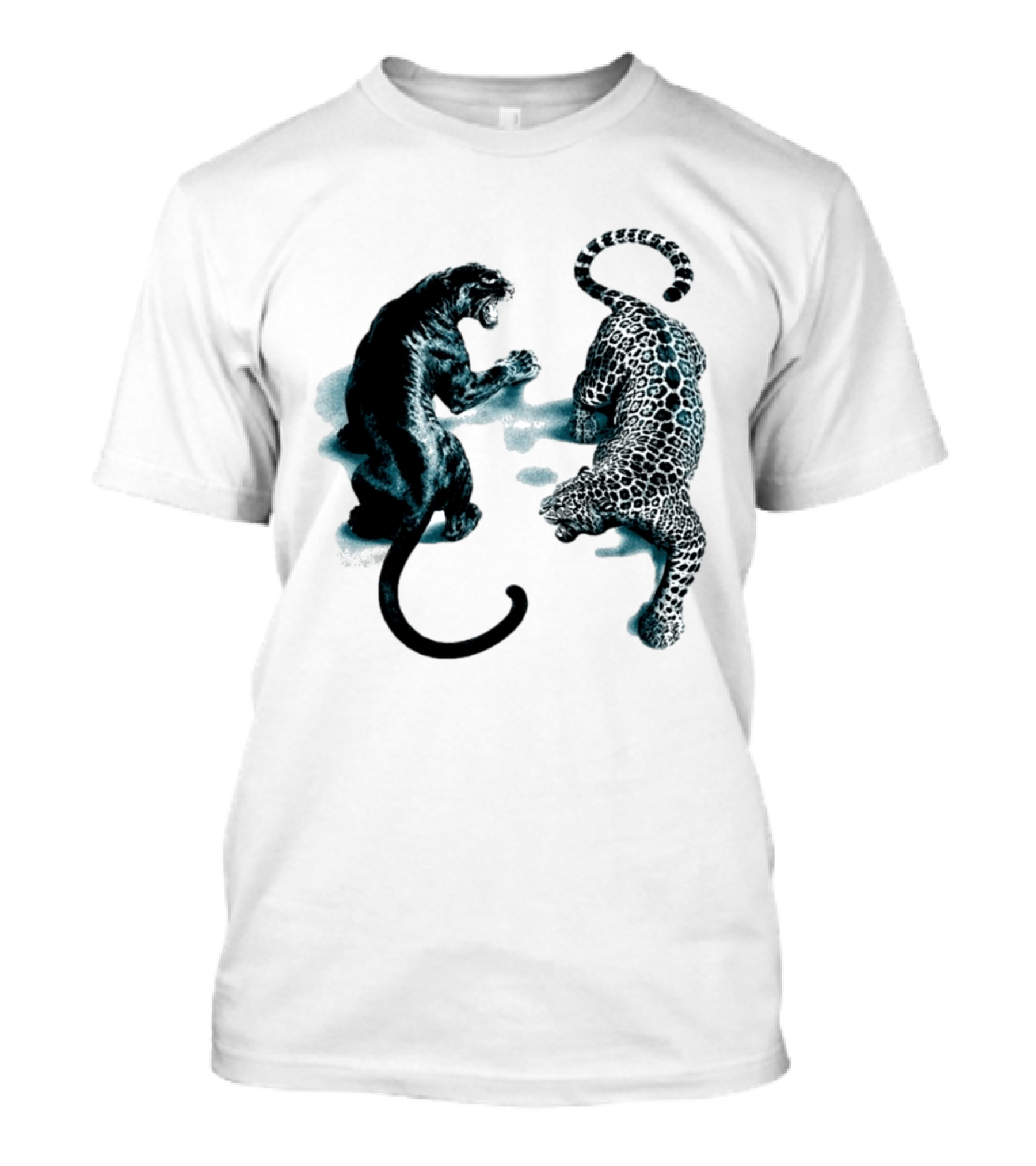 Panthers Vs Jaguars Big Cat Showdown T-Shirt