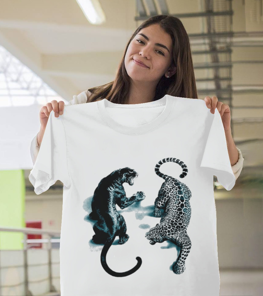Panthers Vs Jaguars Big Cat Showdown T-Shirt