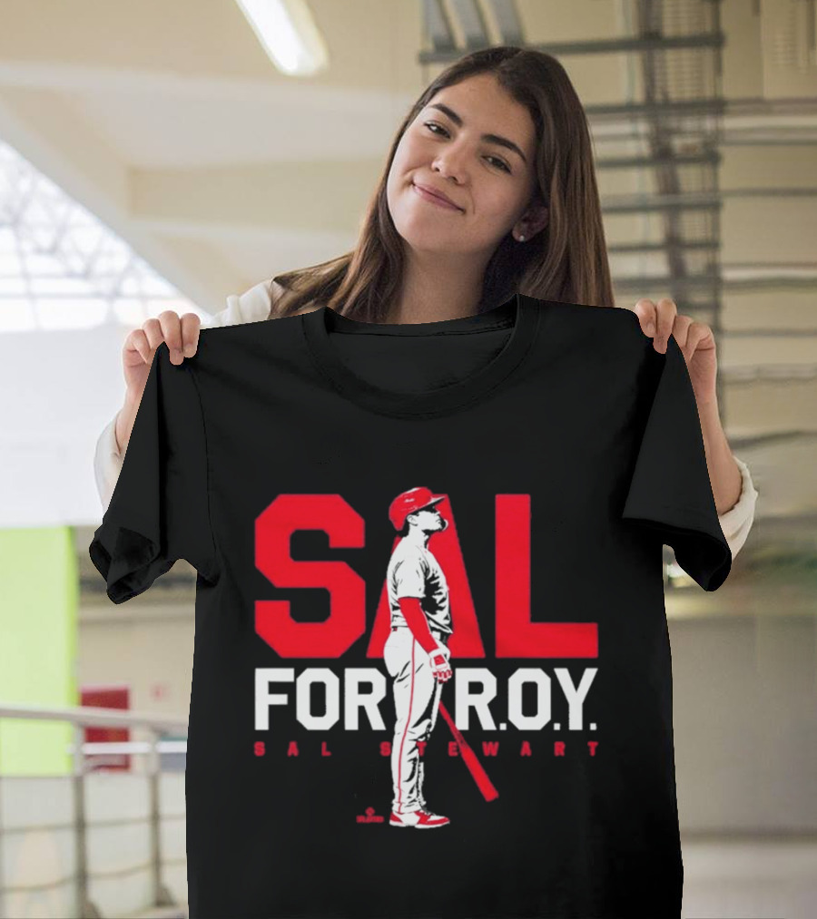 Cincinnati Reds Sal Stewart For Rookie Of The Year 2026 T-Shirt