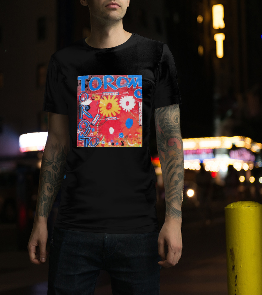 Dylan Cease Ago X Cease Eve Toronto Vibrant Floral T-Shirt