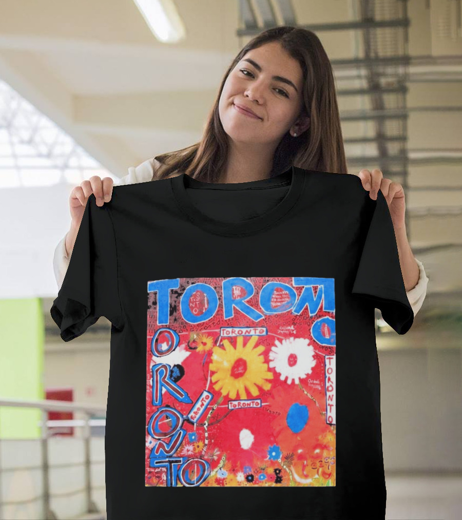 Dylan Cease Ago X Cease Eve Toronto Vibrant Floral T-Shirt