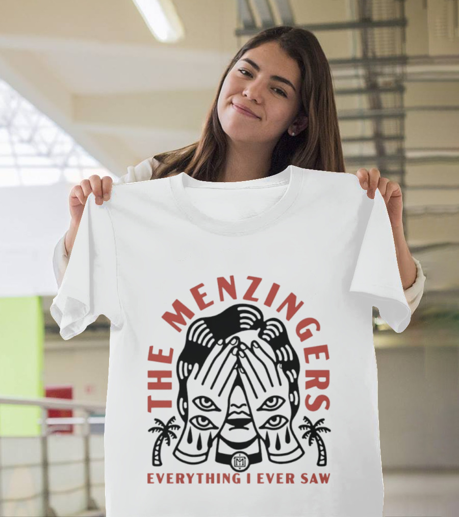 The Menzingers Everything I Ever Saw Indie Rock Face Palms T-Shirt