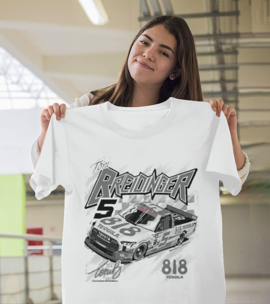 Toni Breidinger 818 Tequila Racing 55 NASCAR Car T-Shirt