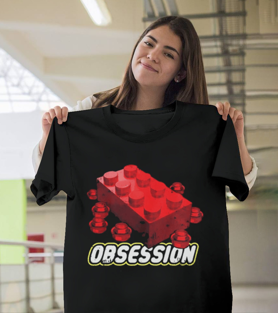 Obsession Red Building Block Toy T-Shirt