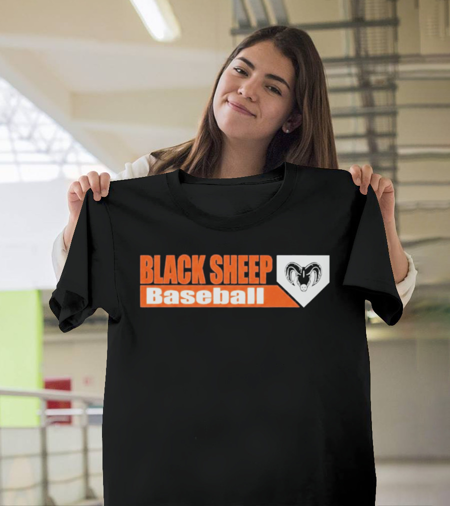 Dee Strange Gordon Black Sheep Baseball Ram T-Shirt