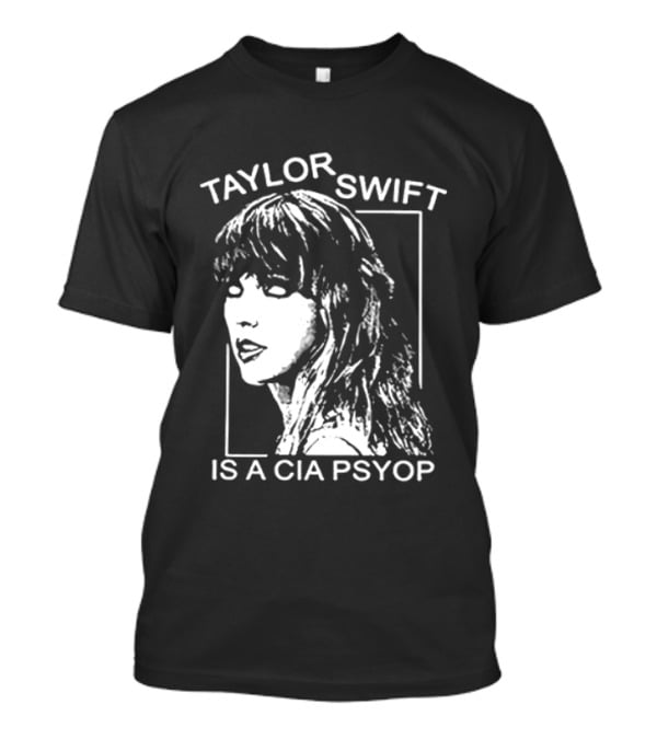 Kirk Hammett Wearing Taylor Swift Is A CIA Psyop T-Shirt