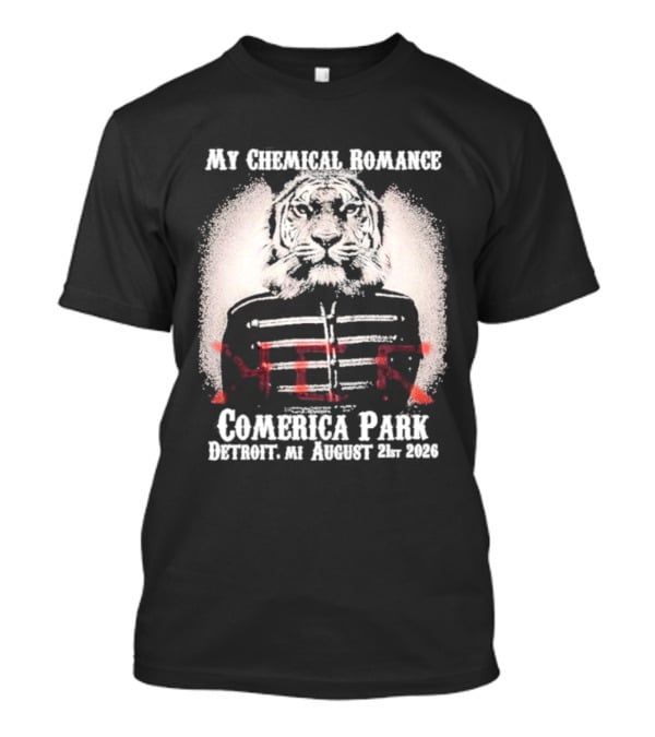 My Chemical Romance MCR Comerica Park Detroit MI August 21 2026 T-Shirt