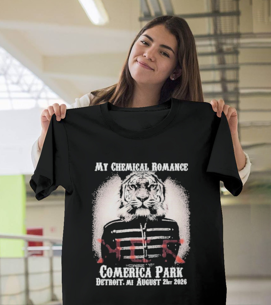 My Chemical Romance MCR Comerica Park Detroit MI August 21 2026 T-Shirt