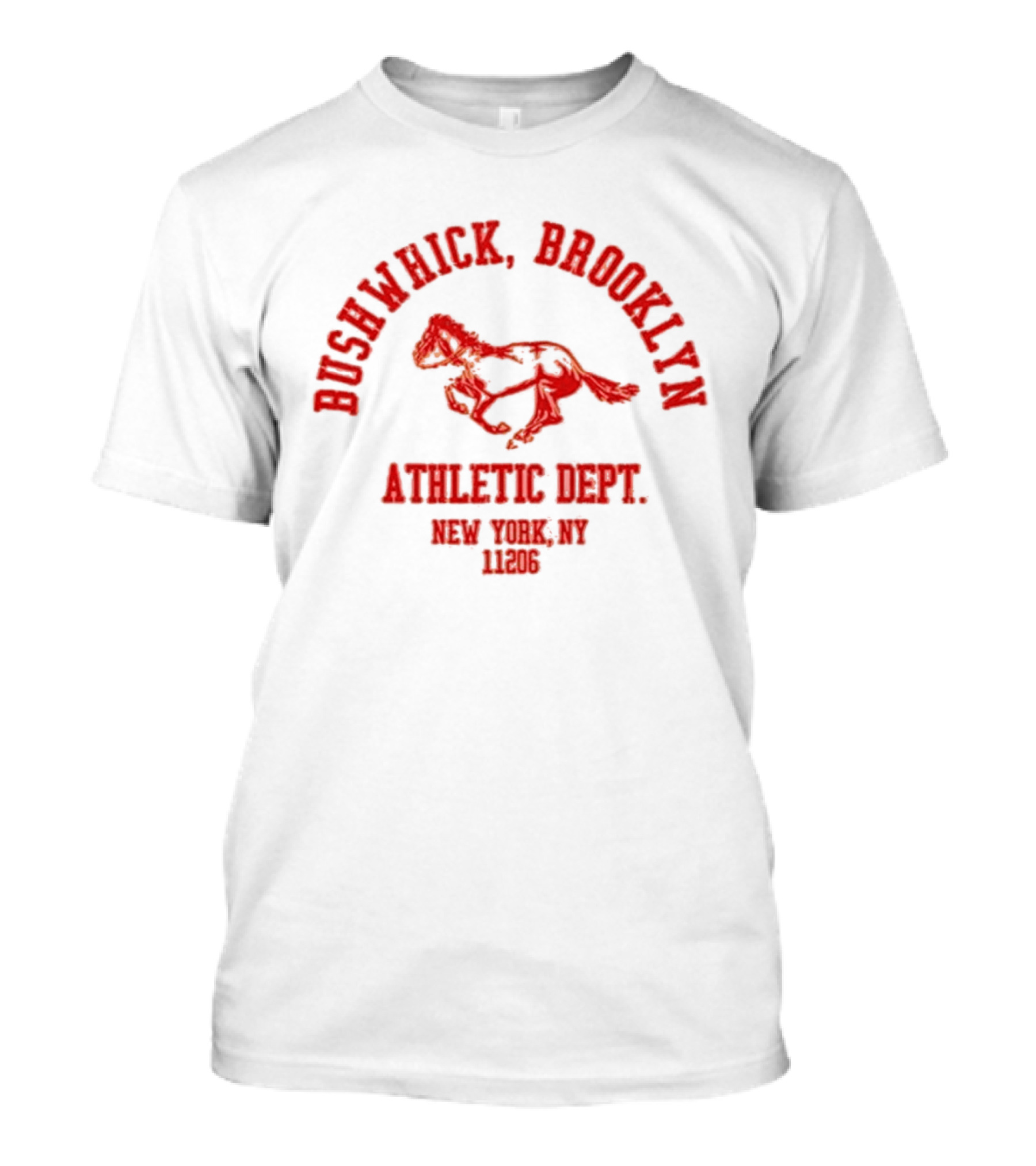 Bushwick Brooklyn Athletic Dept New York NYC 1866 T-Shirt