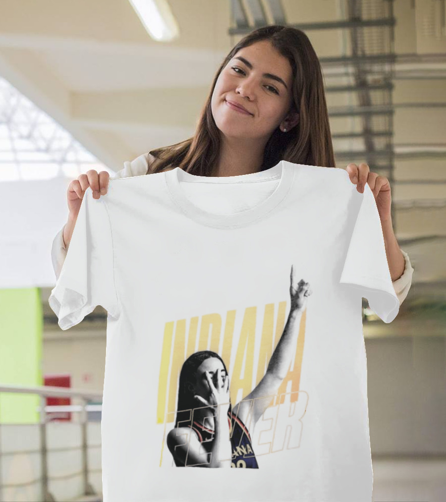 Indiana Fever Caitlin Clark Pointing Indiana Player Gesture T-Shirt
