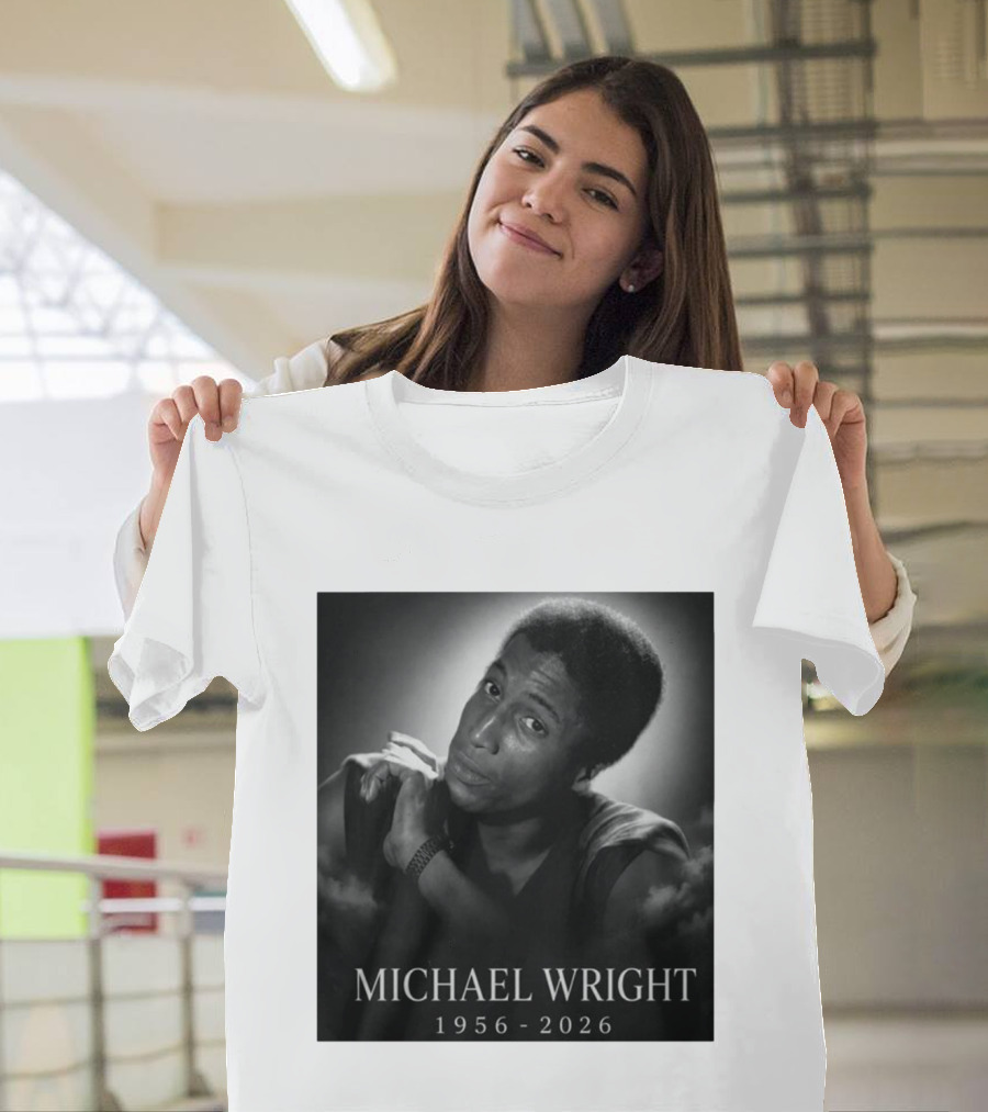 Michael Wright 1956 2026 Memoriam T-Shirt