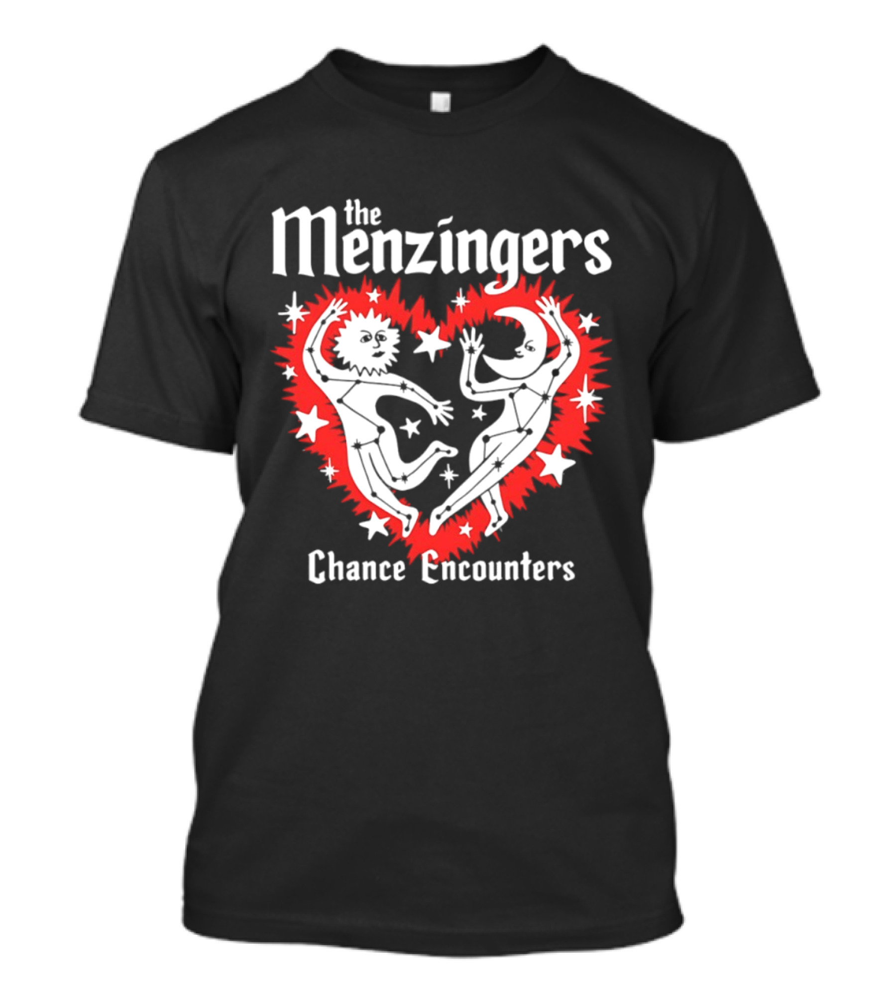 The Menzingers Chance Encounters Heart Starburst Indie Rock T-Shirt