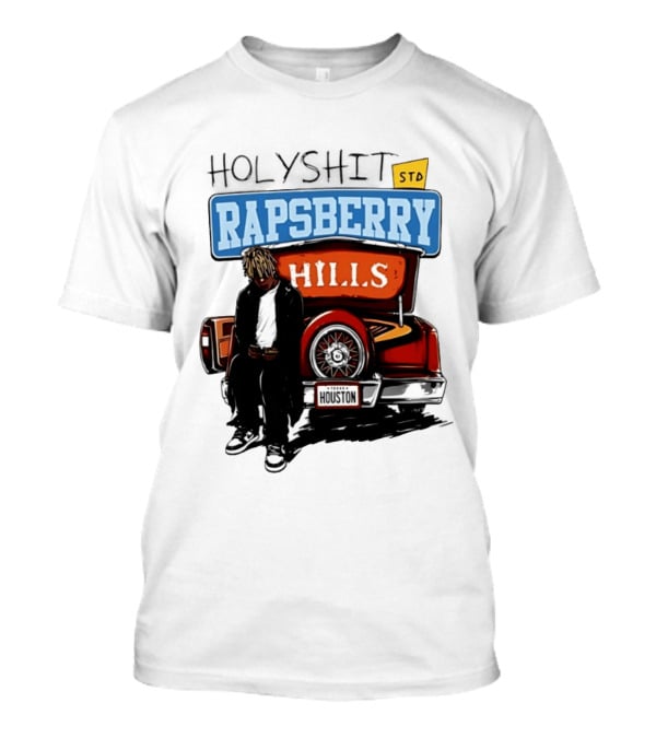 Holyshit Std Rapsberry Hills Houston Texas Car Scene T-Shirt