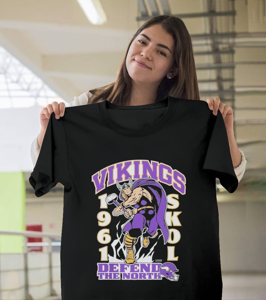 Vikings Defend The North Skol 1961 Minnesota T-Shirt