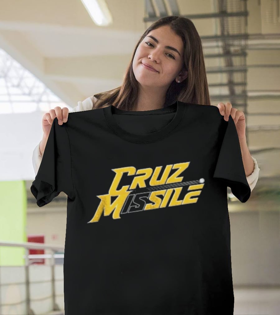 Oneil Cruz Pittsburgh Pirates Cruz Missile T-Shirt