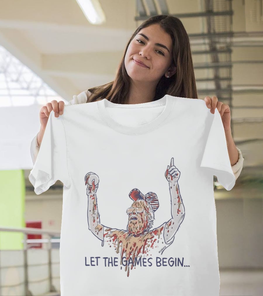 Let The Games Begin Buffalo Bills Football Fan Celebration T-Shirt
