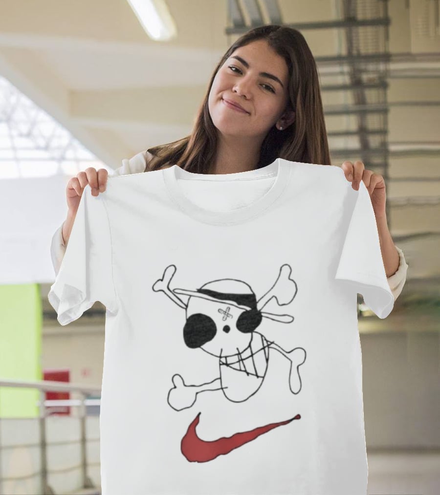 One Piece Luffy Iwara Jolly Roger 2026 Nike T-Shirt