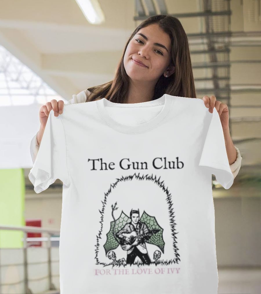 The Gun Club For The Love Of Ivy Bat Wings Jeffrey Lee Pierce T-Shirt