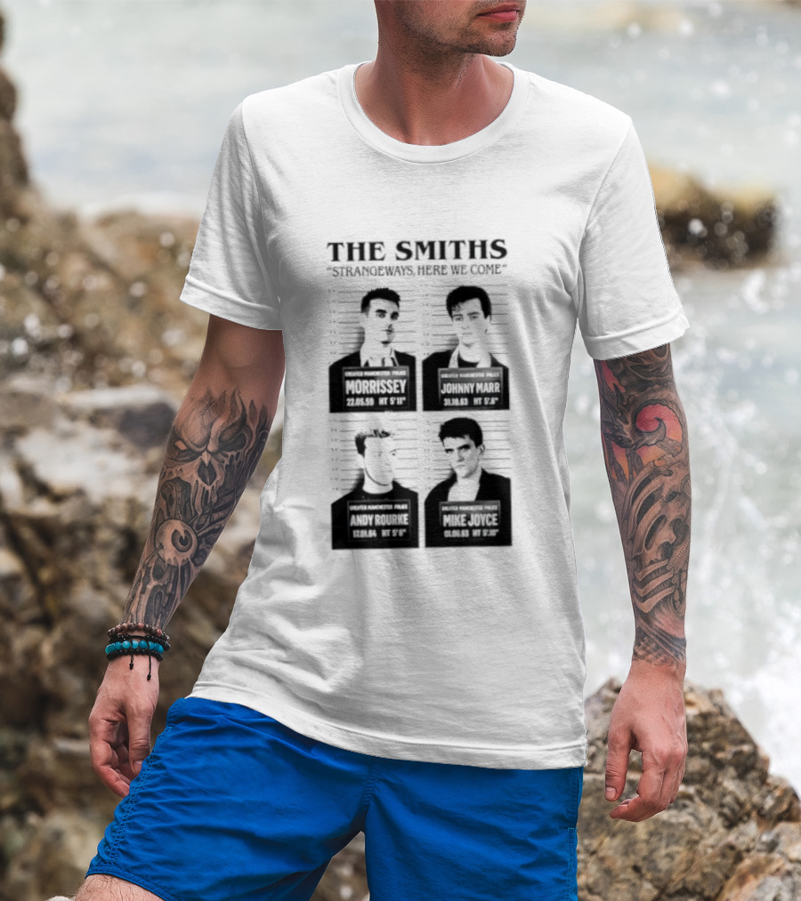 The Smiths Strangeways Here We Come Morrissey Johnny Marr Shots T-Shirt