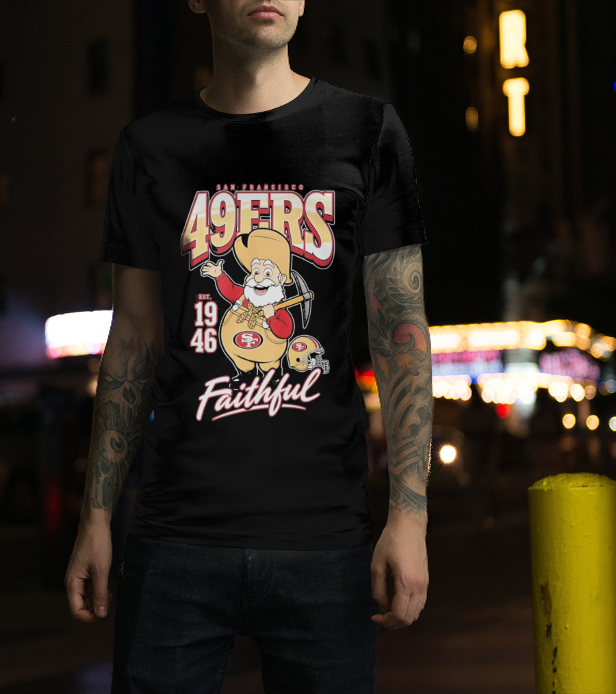 San Francisco 49ers Stinky Pete Faithful Est 1946 T-Shirt