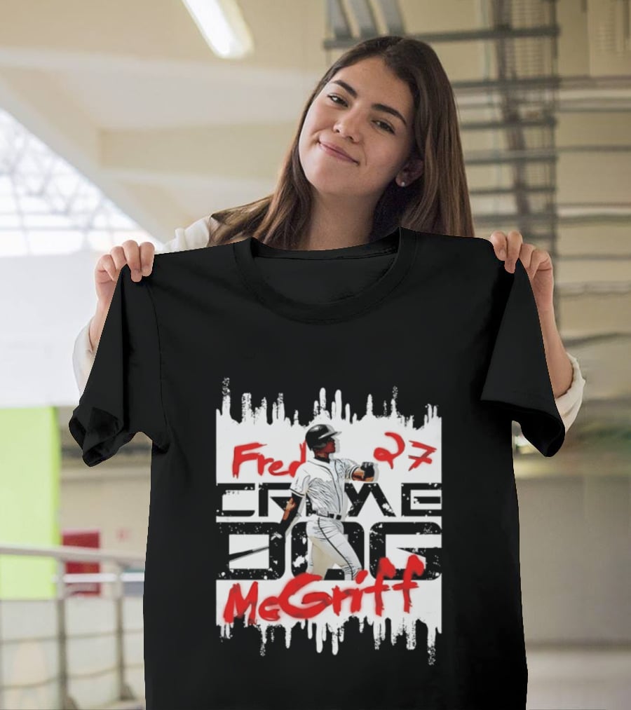 Fred McGriff 27 Atlanta Braves Baseball Player T-Shirt