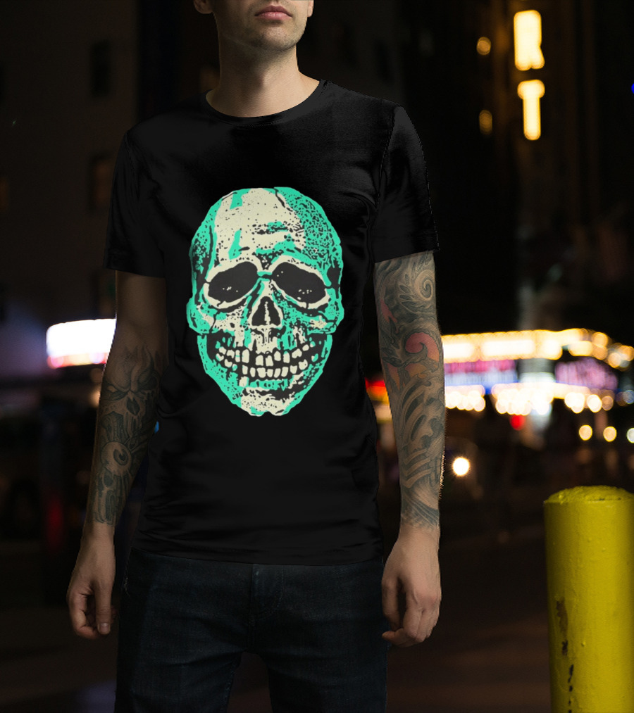 Halloween Trio Skull Spooky Gothic T-Shirt