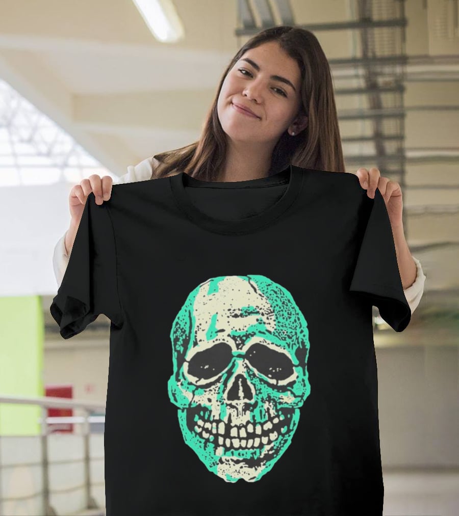Halloween Trio Skull Spooky Gothic T-Shirt