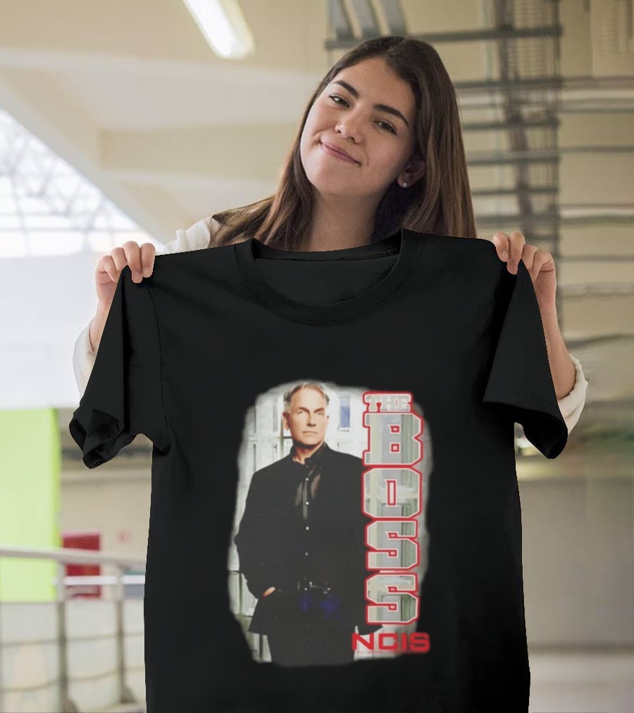 Mark Harmon The Boss NCIS Leroy Jethro Gibbs T-Shirt