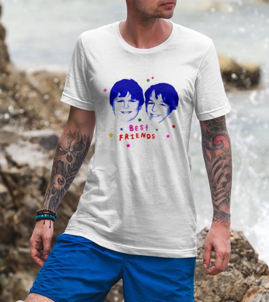 Best Friends Rowley Jefferson Greg Heffley Boatneck T-Shirt