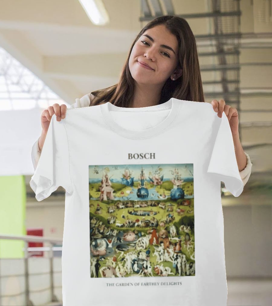 Bosch The Garden Of Earthly Delights Painting T-Shirt