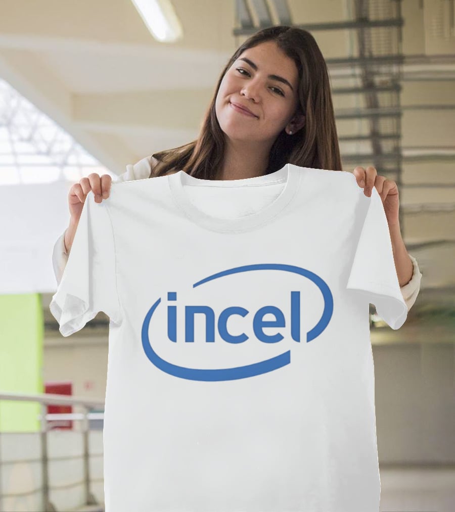 Incel Intel Logo Spoof T-Shirt