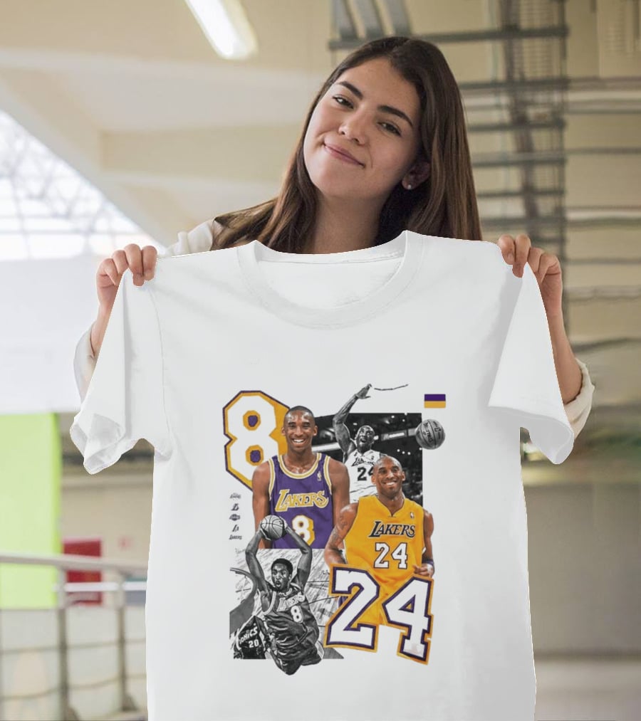 Kobe Bryant Los Angeles Lakers 8 24 Mamba Day T-Shirt