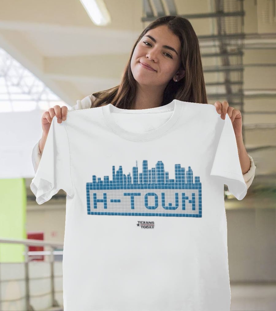 H Town Skyline Texans T-Shirt