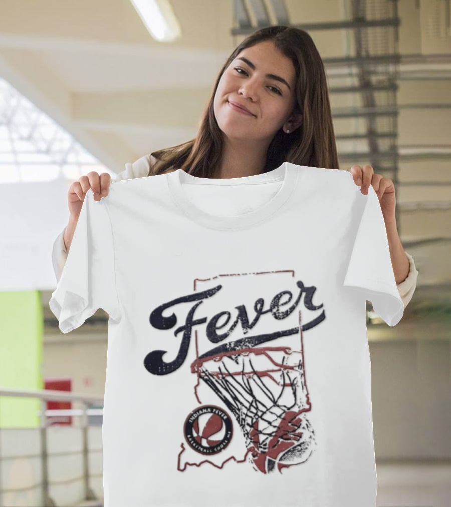 Indiana Fever Basketball Choose Me Hoop Fever T-Shirt