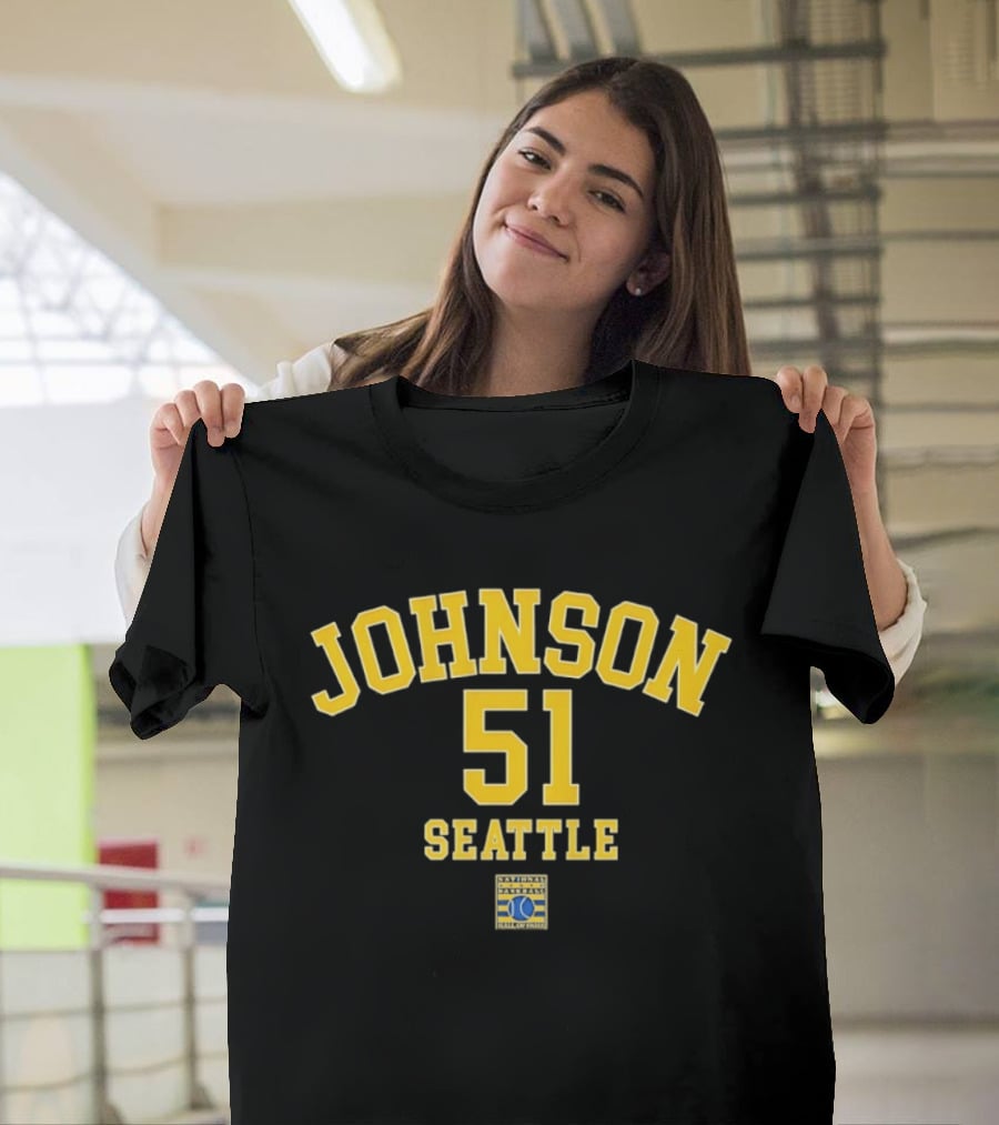 Seattle Mariners Randy Johnson 51 Seattle Baseball T-Shirt