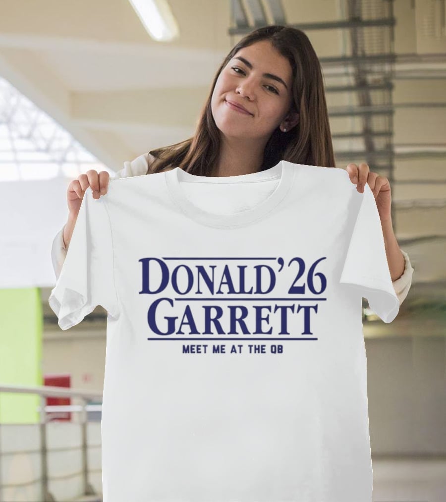 Donald Garrett '26 Meet Me At The QB T-Shirt